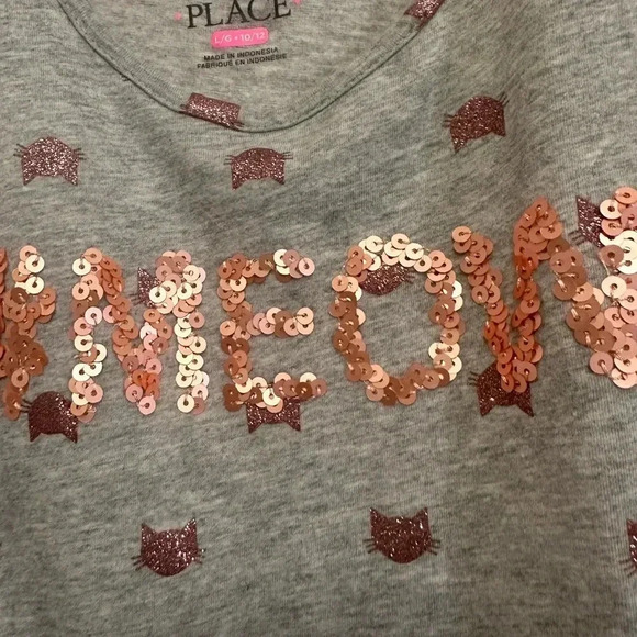 2 for $15 Children's Place Girls Sequin & Tutu Tulle Fabric Dress in pretty Pink - Picture 8 of 8